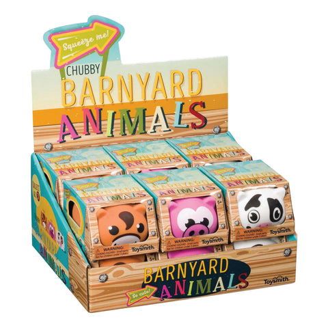 Farm Fresh Chubby Barnyard Animals Squishy