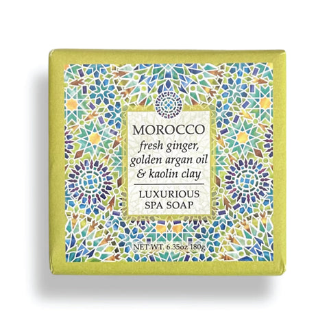 Morocco Ginger + Organ Oil + Kaolin Clay 6oz Bar Soap