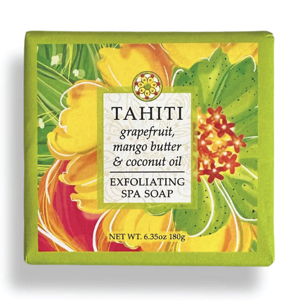 Tahiti Grapefruit + Mango Butter + Coconut Oil 6oz Bar Soap