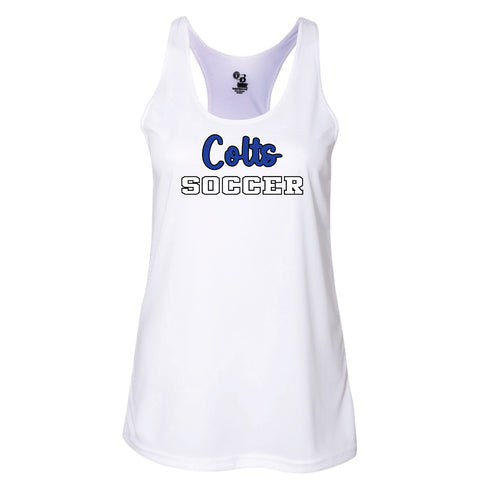 Lady Colts Soccer Practice Gear: White