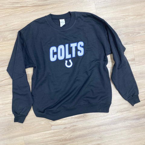 Colts Horseshoe Crewneck Sweatshirt