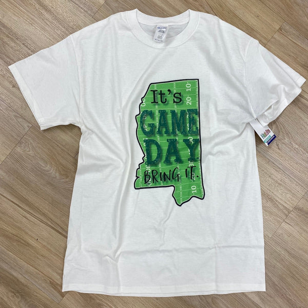 Game Day MS Green Tee