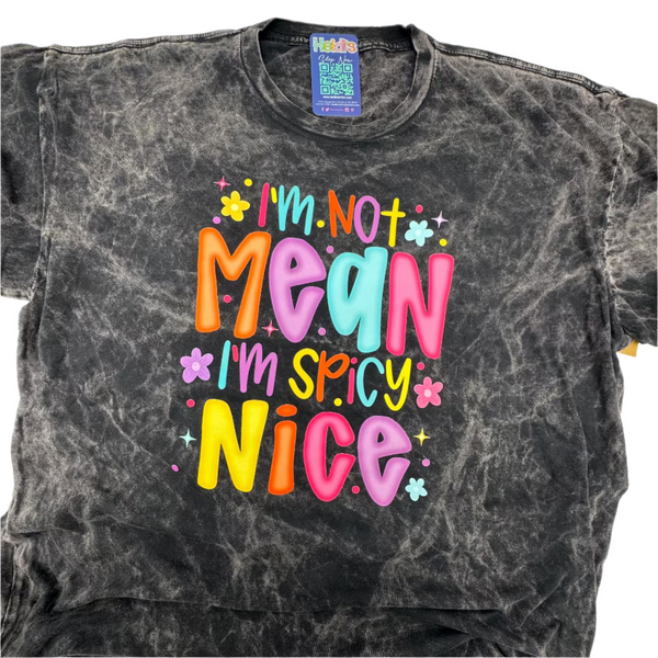 not mean spicy nice mineral was tee