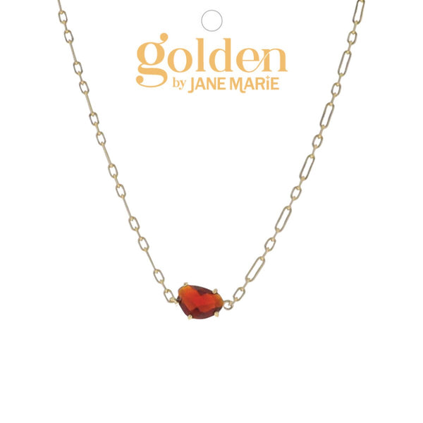 Golden Month Necklace: July