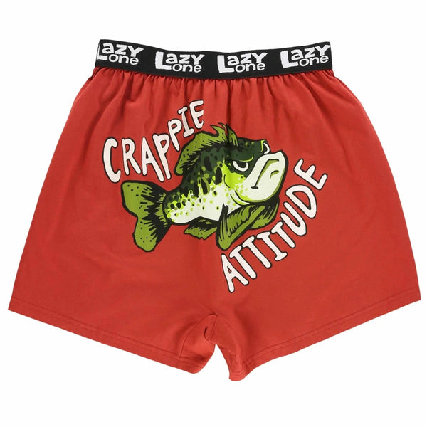 LazyOne® Crappie Attitude Boxer