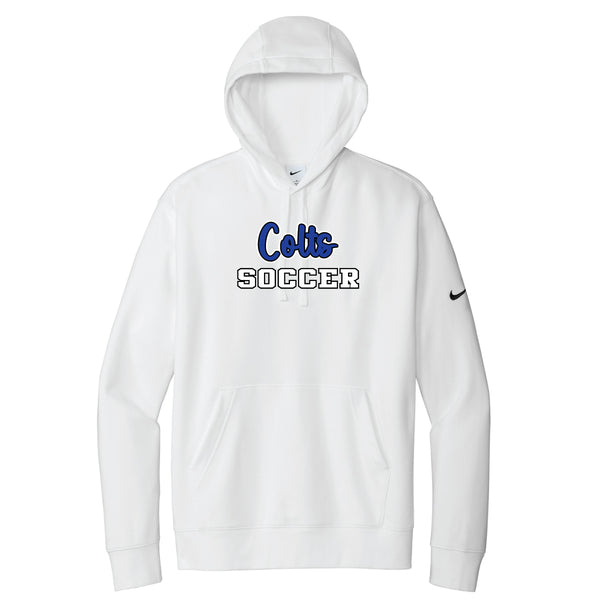 Lady Colts Soccer New Nike Club Fleece  Pullover Hoodie