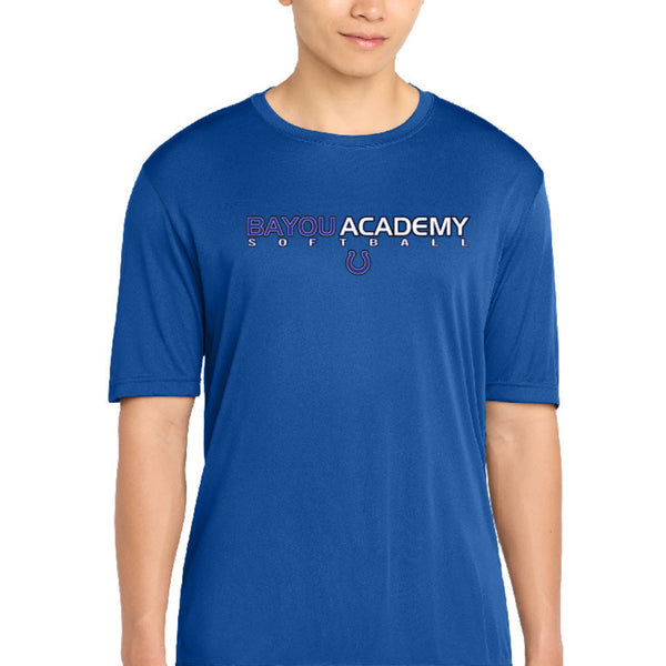 BA Softball Wordmark Dri-Fit Tee - Short Sleeve