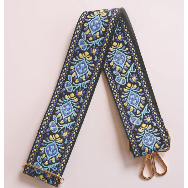 Adjustable Purse Strap: Peacock