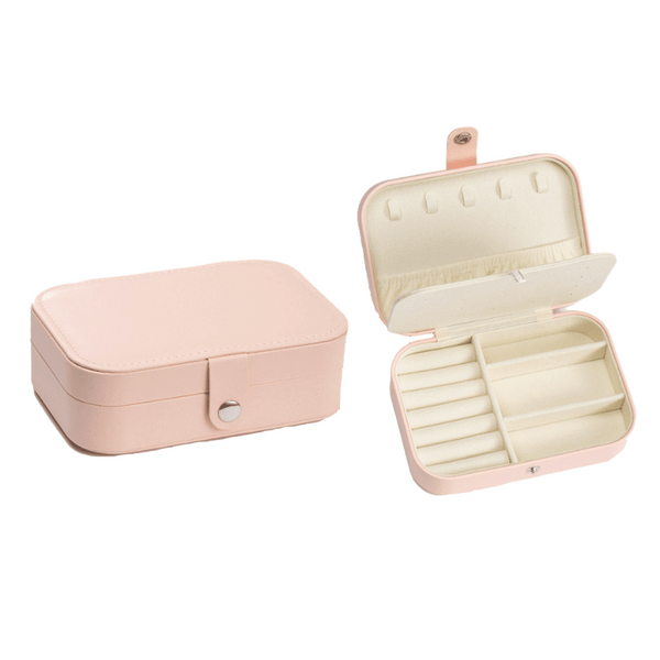 Pink Rectangle Jewelry Caddy