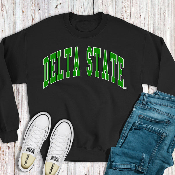 Delta State Arch Crewneck