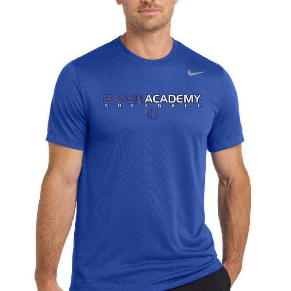 BA Softball Wordmark Nike Legends Tee