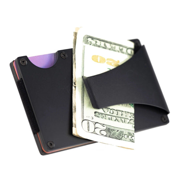Stainless Tactical RFID Wallet & Money Clip