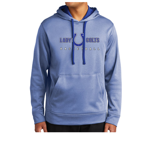 Lady Colts Heather Performance Hoodie
