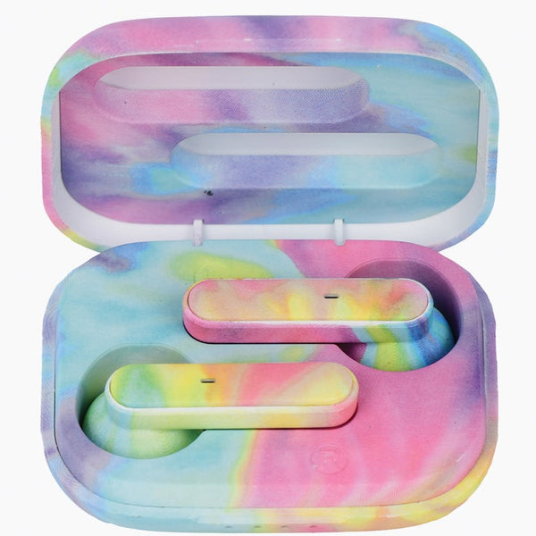 Pastel Tie Dye Earbuds