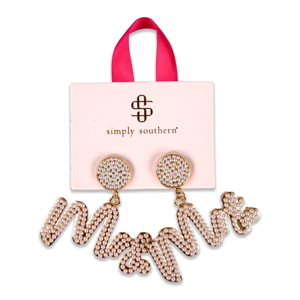Simply Southern® Mrs. Earrings