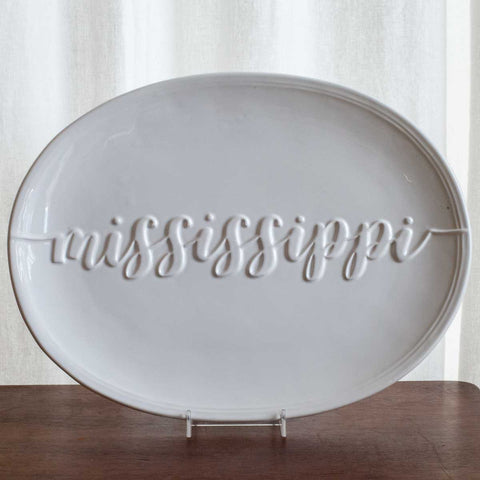 Mississippi Oval Platter