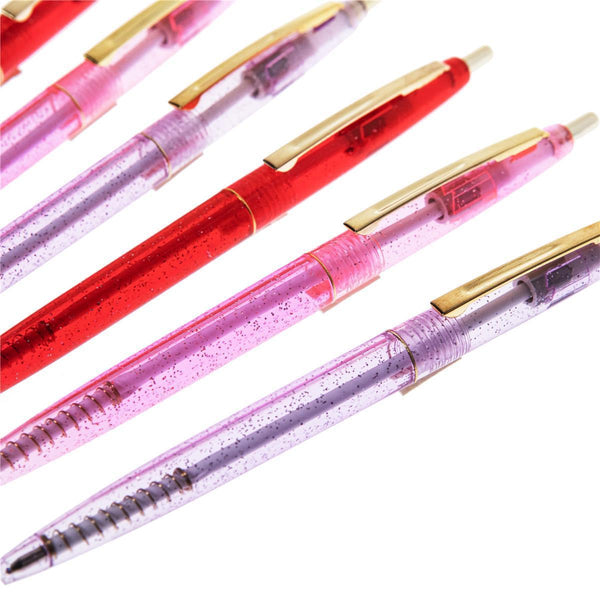 Pink Glitter Pen Set – Heidisonline