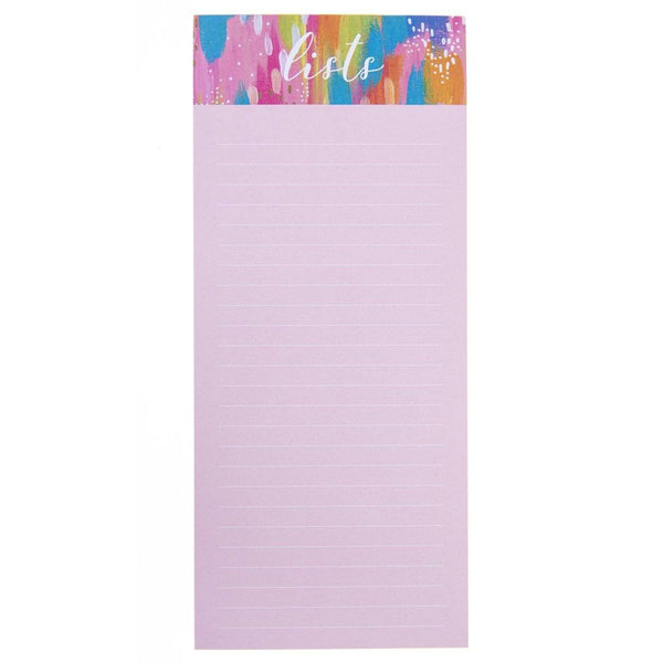 Brush Strokes Magnetic Notepad