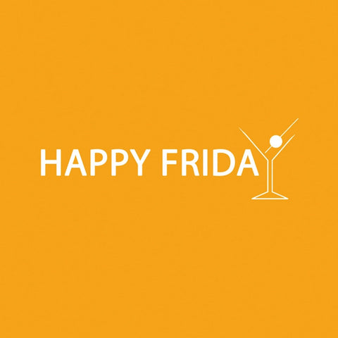 Happy Friday Beverage Napkins
