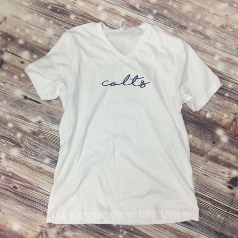 Colts Shoreline V-Neck Tee - Heidisonline