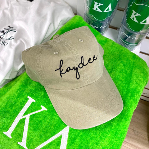 Kappa Delta Hat Khaki