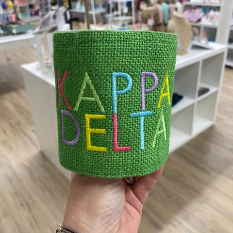 Kappa Delta Color Can Wrap