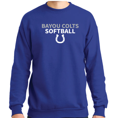 Colts Impact Softball Crewneck Sweatshirt