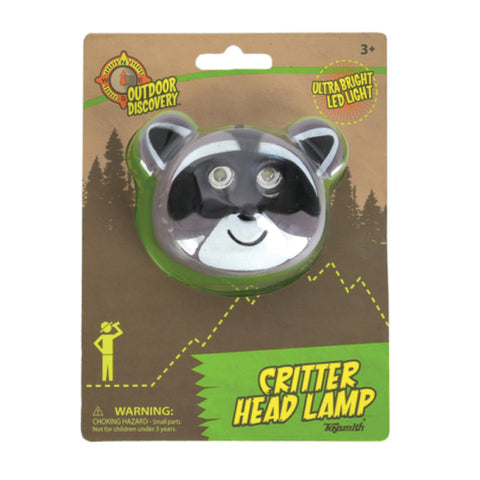 Critter Head Lamp - Raccoon