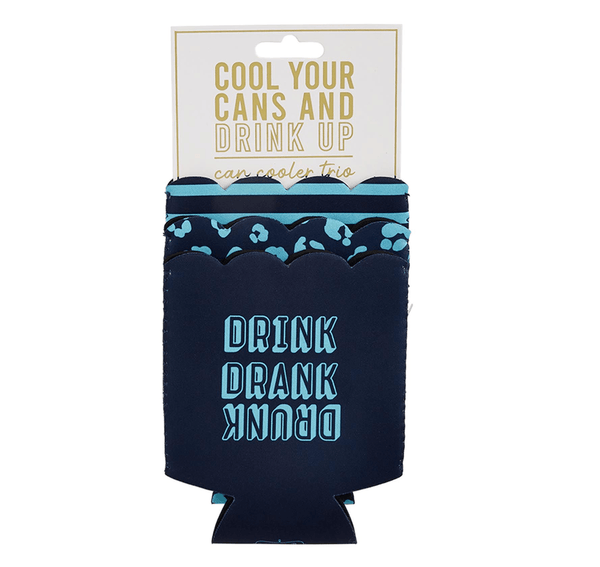 Koozie Trio Set Navy