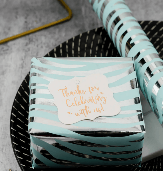 Zebra Foil Wrapping Paper Bundle – Heidisonline