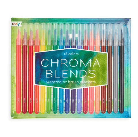 OOLY® Chroma Blends Watercolor Brush Markers