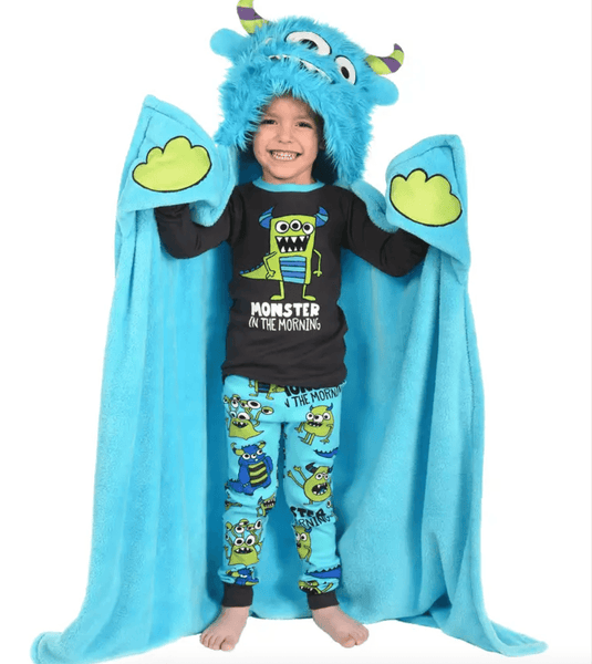 Monster Kids Critter Blanket