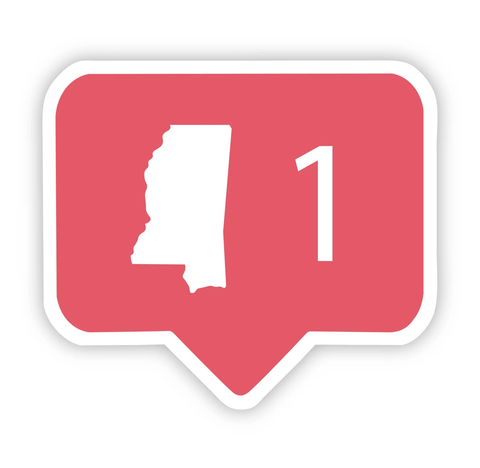 Mississippi Social Media Decal