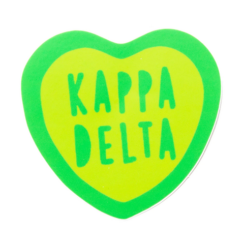 Kappa Delta Sweet Heart Decal
