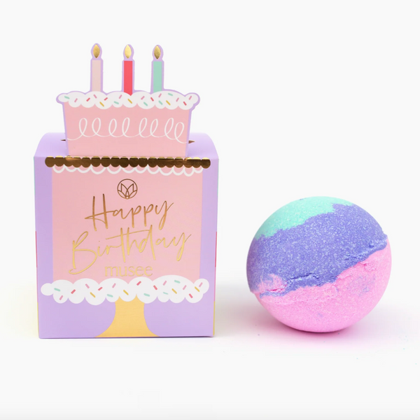 Birthday Cake Boxed Bath Bomb