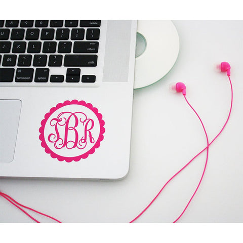 Initial Monogram Decal - Heidisonline