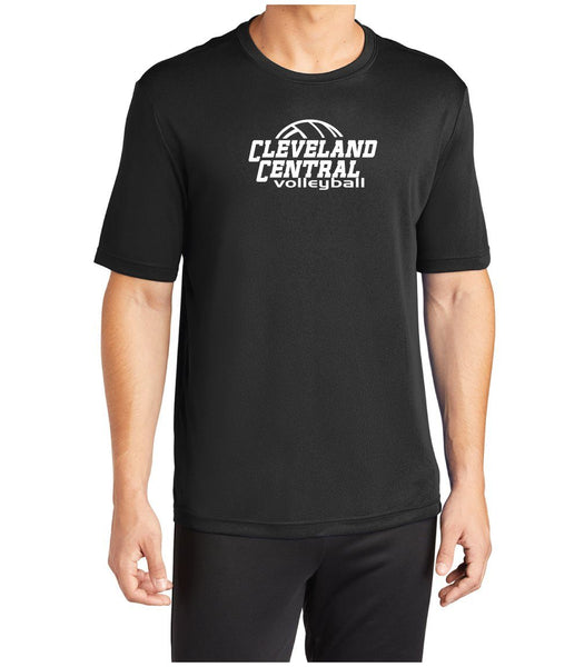 CCHS Dri-Fit Volleyball Wordmark Tee