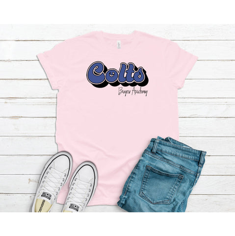 Pink Colts Bratsy Tee
