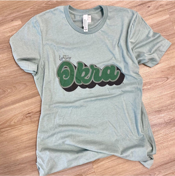 Delta State Bratsy Okra Tee