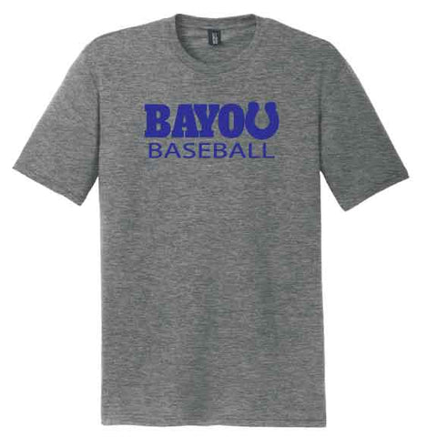 SOFTSTYLE GREY Bayou Athletics Tee **PICK YOUR SPORT**