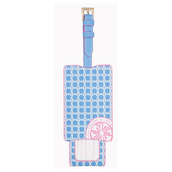 Lilly pulitzer luggage tag deals
