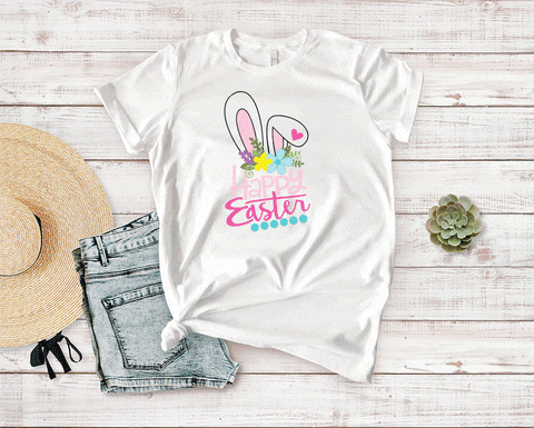 Happy Easter Ears Tee