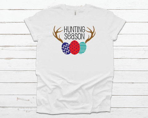 egg hunting season tee