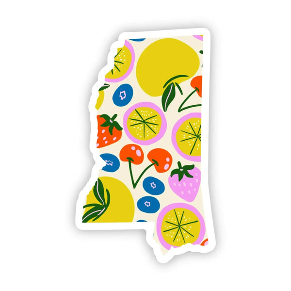 Mississippi Cute Fruits Decal