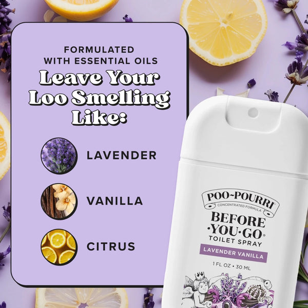 Poo-Pourri® Lavender Vanilla Pocket Sprayer