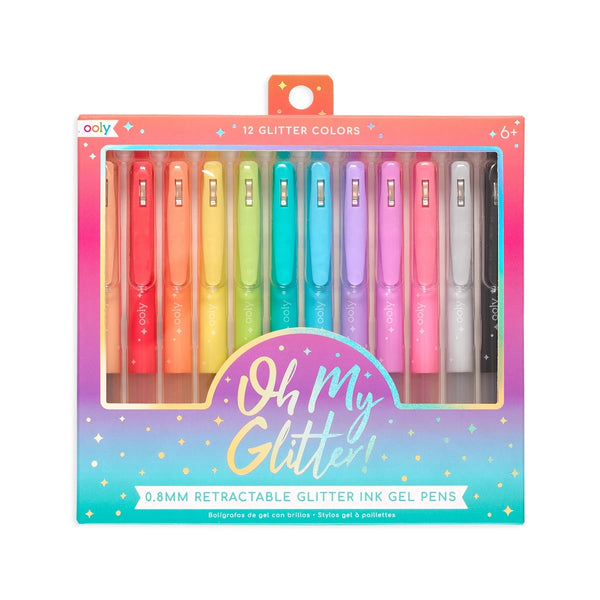 Oh My Glitter Pens 12 Pack