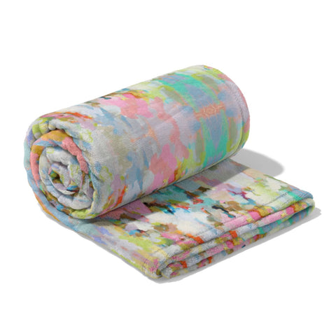Laura Park Brooks Avenue Fleece Blanket