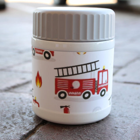 Firetruck Insulated Food Jar