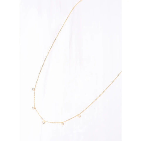 Margot CZ Gold Necklace