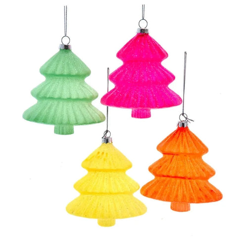 4.7" Glow in the Dark Tree Ornaments